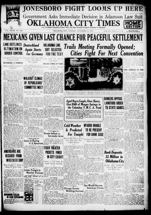 Oklahoma City Times (Oklahoma City, Okla.), Vol. 28, No. 200, Ed. 1 Tuesday, November 21, 1916