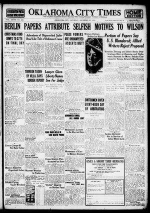 Oklahoma City Times (Oklahoma City, Okla.), Vol. 28, No. 228, Ed. 1 Saturday, December 23, 1916