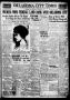 Thumbnail image of item number 1 in: 'Oklahoma City Times (Oklahoma City, Okla.), Vol. 28, No. 231, Ed. 1 Wednesday, December 27, 1916'.