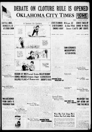 Oklahoma City Times (Oklahoma City, Okla.), Vol. 28, No. 292, Ed. 1 Thursday, March 8, 1917