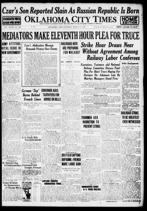 Oklahoma City Times (Oklahoma City, Okla.), Vol. 28, No. 300, Ed. 1 Saturday, March 17, 1917