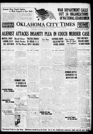Oklahoma City Times (Oklahoma City, Okla.), Vol. 28, No. 307, Ed. 1 Monday, March 26, 1917