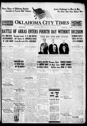 Oklahoma City Times (Oklahoma City, Okla.), Vol. 29, No. 22, Ed. 1 Thursday, April 26, 1917