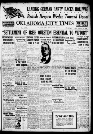 Oklahoma City Times (Oklahoma City, Okla.), Vol. 29, No. 23, Ed. 1 Friday, April 27, 1917