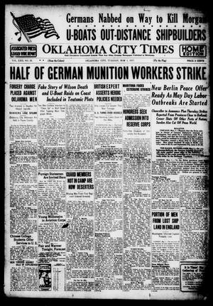 Oklahoma City Times (Oklahoma City, Okla.), Vol. 29, No. 26, Ed. 1 Tuesday, May 1, 1917