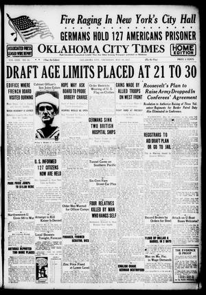 Oklahoma City Times (Oklahoma City, Okla.), Vol. 29, No. 34, Ed. 1 Thursday, May 10, 1917