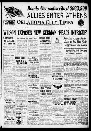 Oklahoma City Times (Oklahoma City, Okla.), Vol. 29, No. 64, Ed. 1 Thursday, June 14, 1917