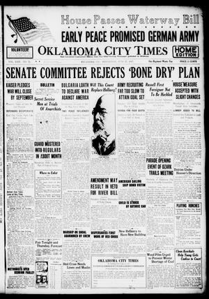 Oklahoma City Times (Oklahoma City, Okla.), Vol. 29, No. 75, Ed. 1 Wednesday, June 27, 1917