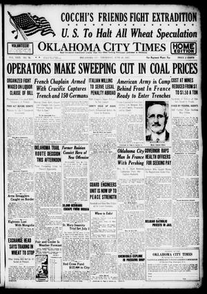 Oklahoma City Times (Oklahoma City, Okla.), Vol. 29, No. 76, Ed. 1 Thursday, June 28, 1917
