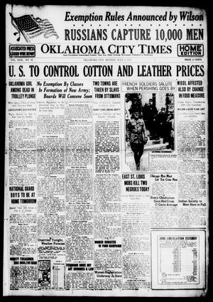 Oklahoma City Times (Oklahoma City, Okla.), Vol. 29, No. 79, Ed. 1 Monday, July 2, 1917