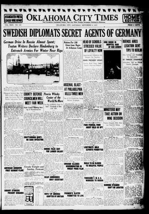 Oklahoma City Times (Oklahoma City, Okla.), Vol. 29, No. 139, Ed. 1 Saturday, September 8, 1917