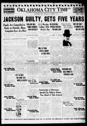 Oklahoma City Times (Oklahoma City, Okla.), Vol. 29, No. 160, Ed. 1 Wednesday, October 3, 1917