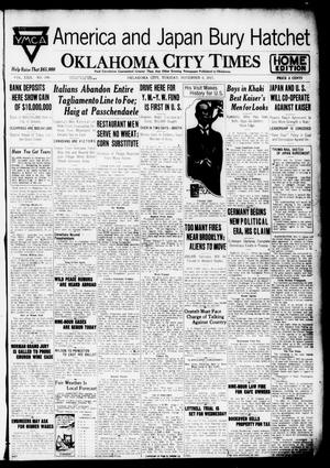 Oklahoma City Times (Oklahoma City, Okla.), Vol. 29, No. 189, Ed. 1 Tuesday, November 6, 1917