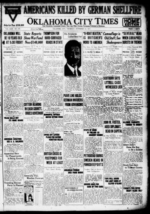 Oklahoma City Times (Oklahoma City, Okla.), Vol. 29, No. 197, Ed. 1 Thursday, November 15, 1917