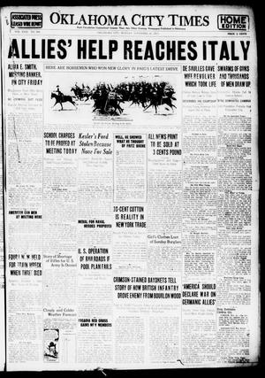 Oklahoma City Times (Oklahoma City, Okla.), Vol. 29, No. 206, Ed. 1 Monday, November 26, 1917