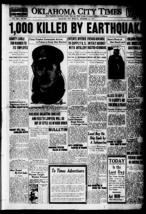 Oklahoma City Times (Oklahoma City, Okla.), Vol. 29, No. 236, Ed. 1 Monday, December 31, 1917