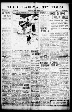 The Oklahoma City Times (Oklahoma City, Okla.), Vol. 26, No. 208, Ed. 1 Monday, December 14, 1914