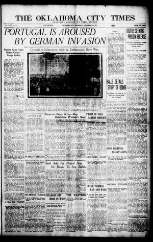 The Oklahoma City Times (Oklahoma City, Okla.), Vol. 26, No. 216, Ed. 1 Wednesday, December 23, 1914