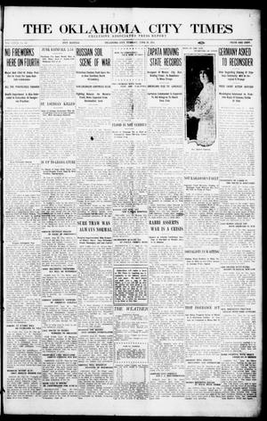 The Oklahoma City Times (Oklahoma City, Okla.), Vol. 27, No. 64, Ed. 1 Tuesday, June 29, 1915