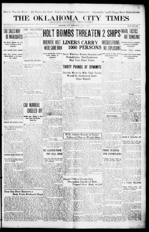 The Oklahoma City Times (Oklahoma City, Okla.), Vol. 27, No. 71, Ed. 1 Wednesday, July 7, 1915