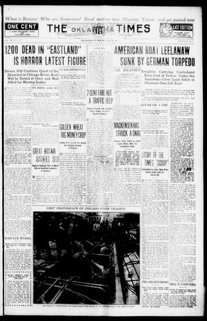 The Oklahoma Times (Oklahoma City, Okla.), Vol. 27, No. 87, Ed. 1 Monday, July 26, 1915