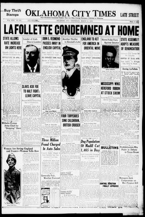 Oklahoma City Times (Oklahoma City, Okla.), Vol. 29, No. 291, Ed. 1 Wednesday, March 6, 1918
