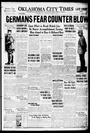 Oklahoma City Times (Oklahoma City, Okla.), Vol. 29, No. 309, Ed. 1 Wednesday, March 27, 1918