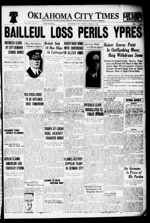 Oklahoma City Times (Oklahoma City, Okla.), Vol. 30, No. 14, Ed. 1 Tuesday, April 16, 1918