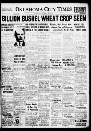 Oklahoma City Times (Oklahoma City, Okla.), Vol. 30, No. 33, Ed. 1 Wednesday, May 8, 1918