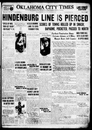 Oklahoma City Times (Oklahoma City, Okla.), Vol. 30, No. 124, Ed. 1 Monday, August 26, 1918