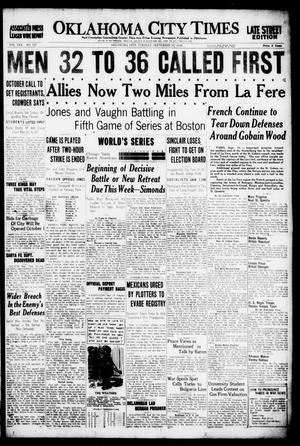 Oklahoma City Times (Oklahoma City, Okla.), Vol. 30, No. 137, Ed. 1 Tuesday, September 10, 1918