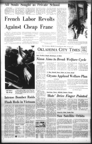 Oklahoma City Times (Oklahoma City, Okla.), Vol. 80, No. 147, Ed. 1 Saturday, August 9, 1969