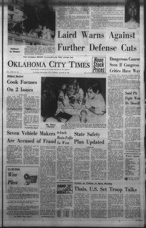 Oklahoma City Times (Oklahoma City, Okla.), Vol. 80, No. 160, Ed. 2 Tuesday, August 26, 1969