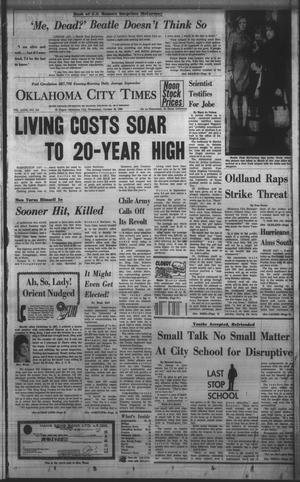 Oklahoma City Times (Oklahoma City, Okla.), Vol. 80, No. 210, Ed. 3 Wednesday, October 22, 1969
