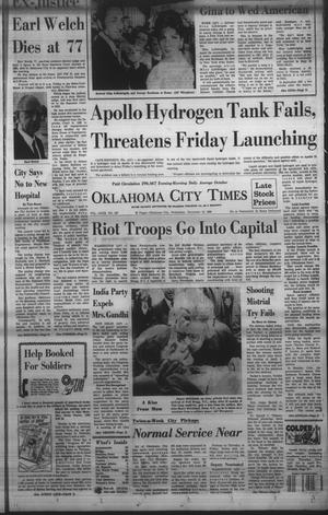 Oklahoma City Times (Oklahoma City, Okla.), Vol. 80, No. 229, Ed. 2 Wednesday, November 12, 1969