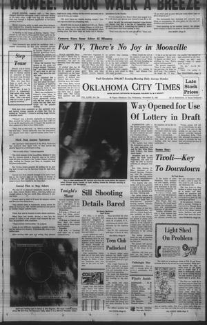 Primary view of object titled 'Oklahoma City Times (Oklahoma City, Okla.), Vol. 80, No. 234, Ed. 2 Wednesday, November 19, 1969'.