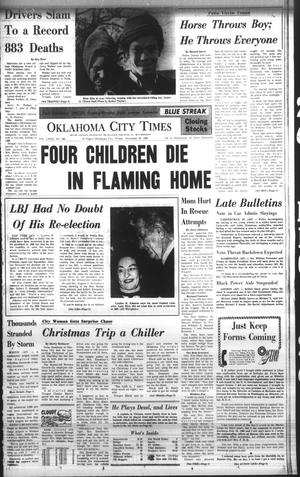 Primary view of object titled 'Oklahoma City Times (Oklahoma City, Okla.), Vol. 80, No. 266, Ed. 1 Friday, December 26, 1969'.