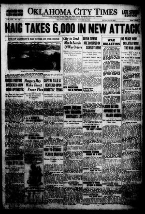 Oklahoma City Times (Oklahoma City, Okla.), Vol. 30, No. 175, Ed. 1 Thursday, October 24, 1918