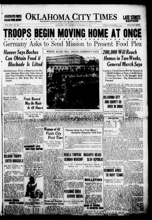 Oklahoma City Times (Oklahoma City, Okla.), Vol. 30, No. 195, Ed. 1 Saturday, November 16, 1918