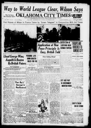 Oklahoma City Times (Oklahoma City, Okla.), Vol. 30, No. 231, Ed. 1 Saturday, December 28, 1918