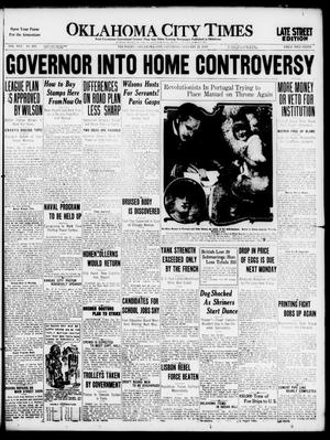 Oklahoma City Times (Oklahoma City, Okla.), Vol. 30, No. 255, Ed. 1 Saturday, January 25, 1919