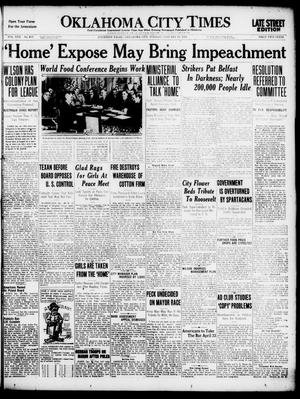 Oklahoma City Times (Oklahoma City, Okla.), Vol. 30, No. 257, Ed. 1 Tuesday, January 28, 1919