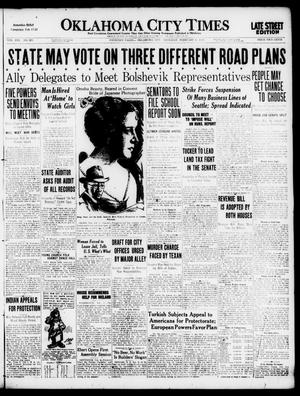 Oklahoma City Times (Oklahoma City, Okla.), Vol. 30, No. 265, Ed. 1 Thursday, February 6, 1919