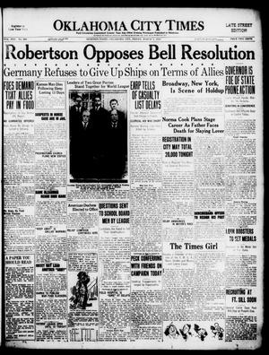 Oklahoma City Times (Oklahoma City, Okla.), Vol. 30, No. 290, Ed. 1 Friday, March 7, 1919