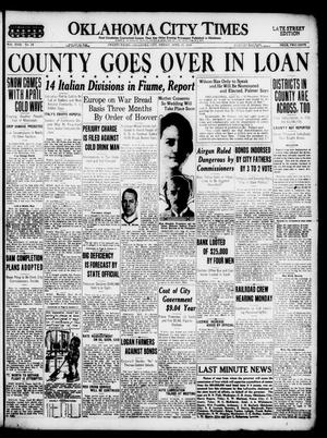 Oklahoma City Times (Oklahoma City, Okla.), Vol. 31, No. 14, Ed. 1 Friday, April 25, 1919