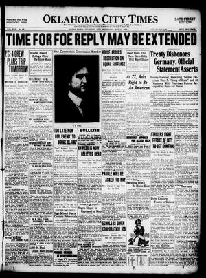 Oklahoma City Times (Oklahoma City, Okla.), Vol. 31, No. 36, Ed. 1 Wednesday, May 21, 1919
