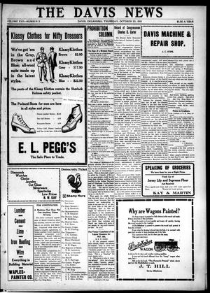 The Davis News (Davis, Okla.), Vol. 17, No. 3, Ed. 1 Thursday, October 20, 1910