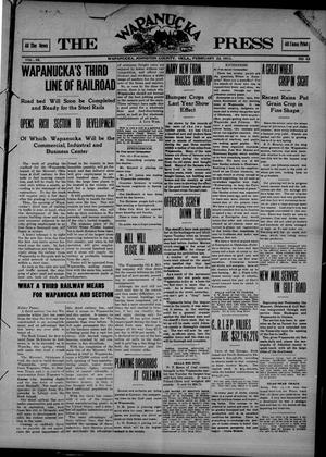 The Wapanucka Press (Wapanuka, Okla.), Vol. 10, No. 42, Ed. 1 Thursday, February 23, 1911