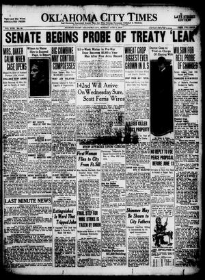 Oklahoma City Times (Oklahoma City, Okla.), Vol. 31, No. 52, Ed. 1 Monday, June 9, 1919