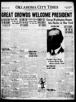 Oklahoma City Times (Oklahoma City, Okla.), Vol. 31, No. 77, Ed. 1 Tuesday, July 8, 1919